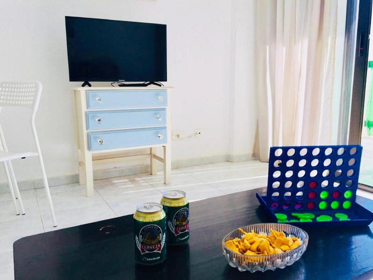 Beach And Pool In Playa De Las Americas Apartment Ngoại thất bức ảnh