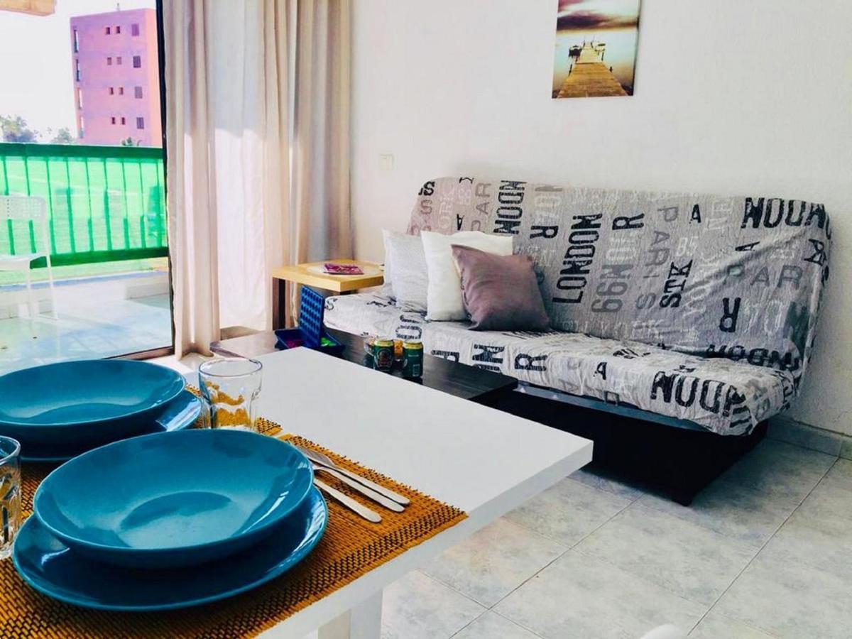 Beach And Pool In Playa De Las Americas Apartment Ngoại thất bức ảnh